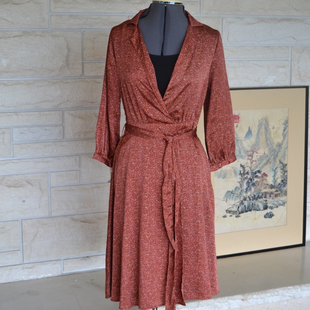 H&M Satin Mid-length Dress